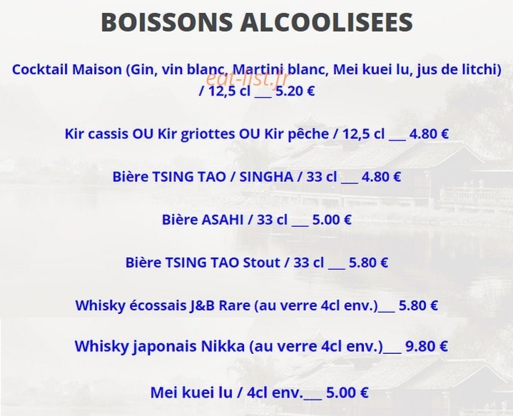 Les 5 Saisons — carte page 6