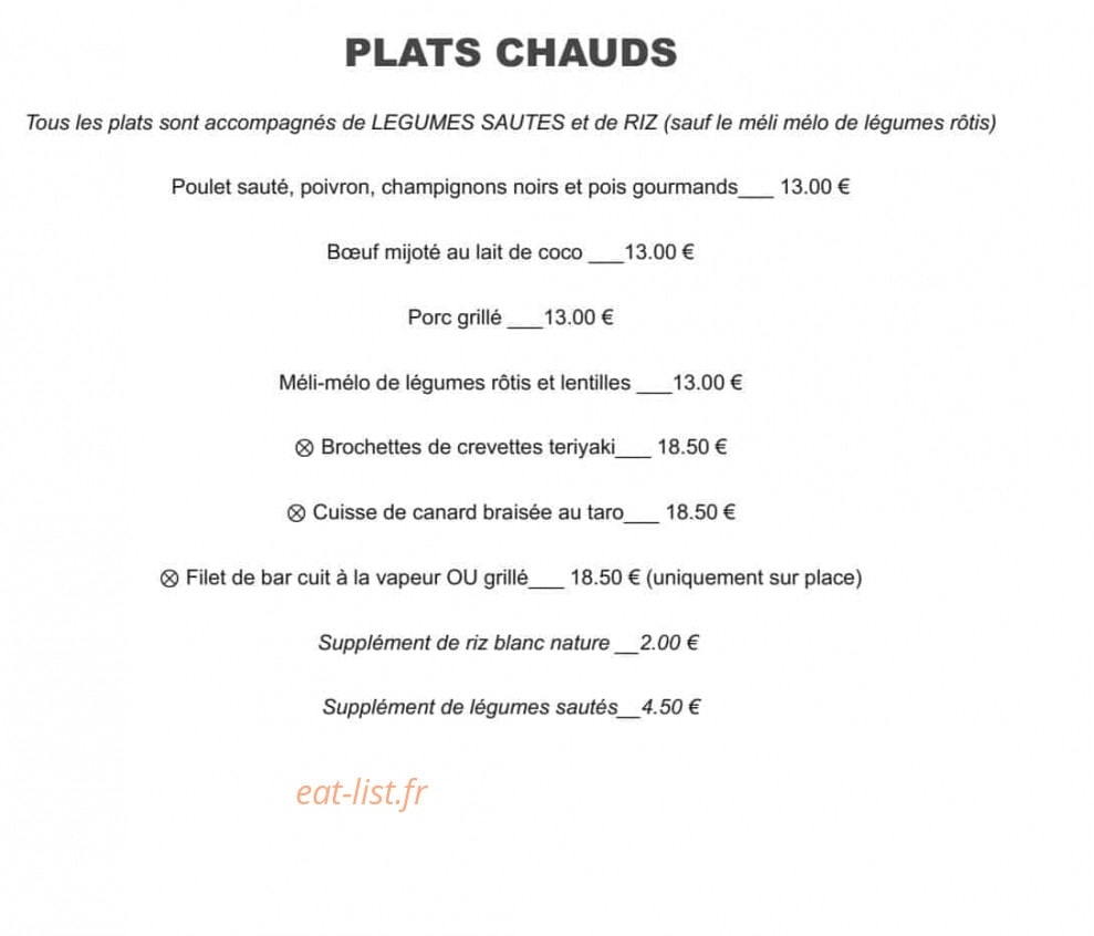 Les 5 Saisons — carte page 2