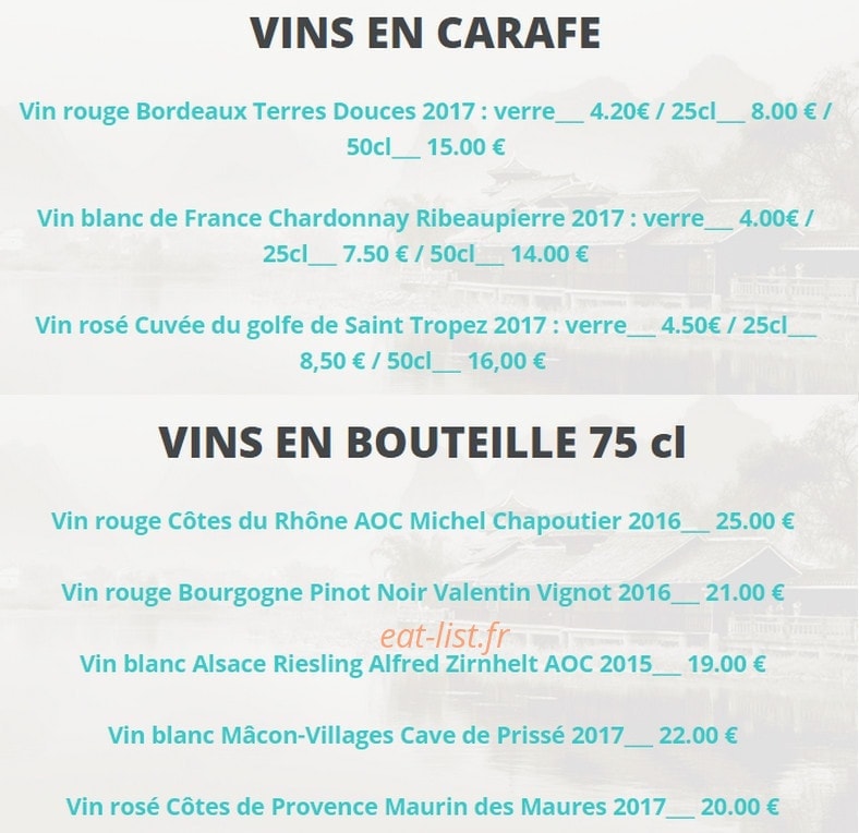 Les 5 Saisons — carte page 7