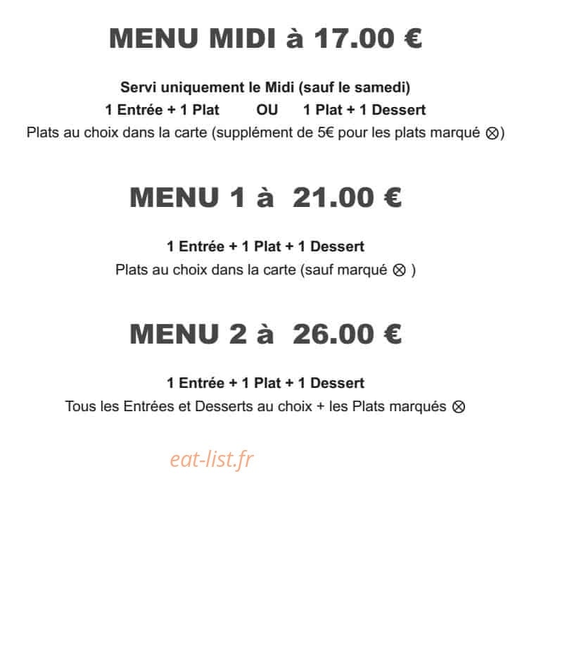 Les 5 Saisons — carte page 4