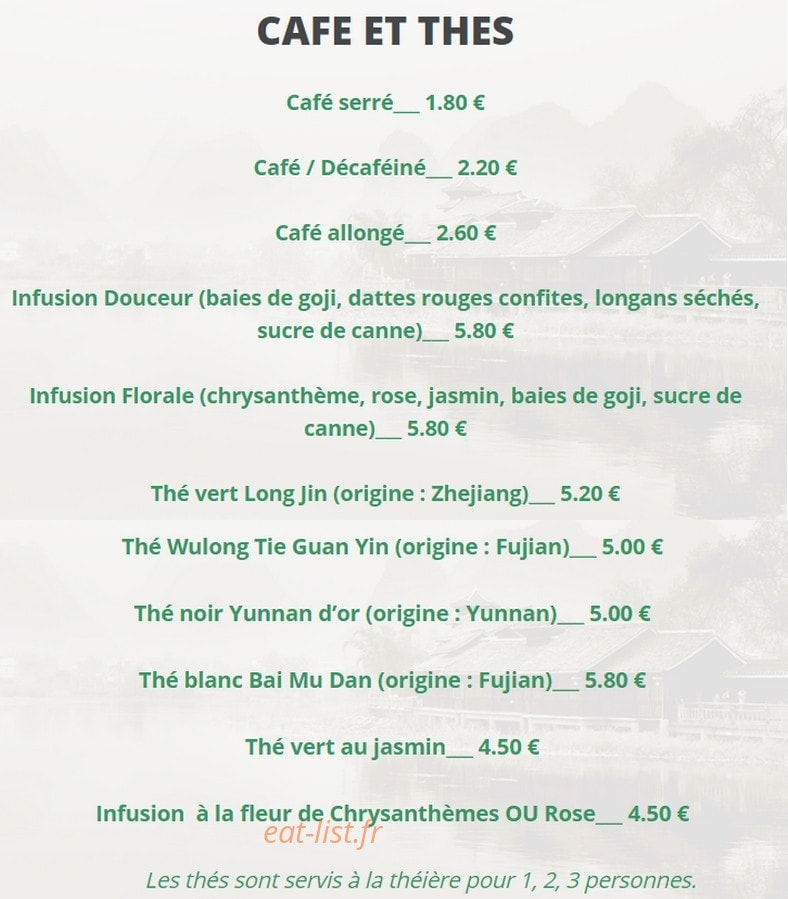 Les 5 Saisons — carte page 8