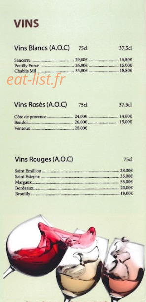 Malibu Lounge — carte page 8