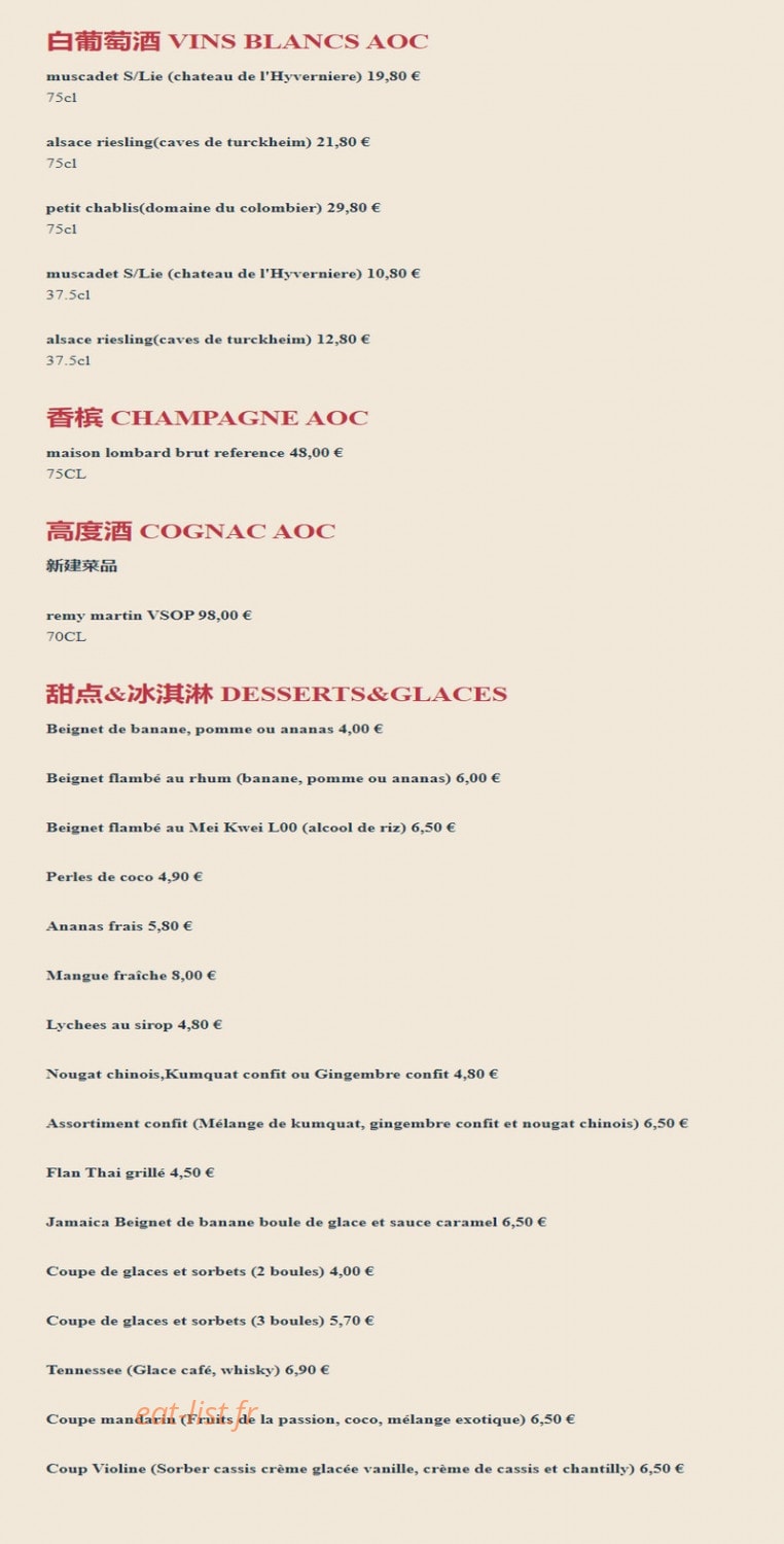 Mandarin Dunois — carte page 13