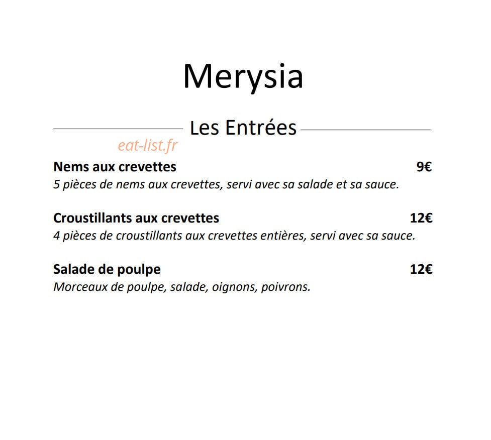 Merysia — carte page 2