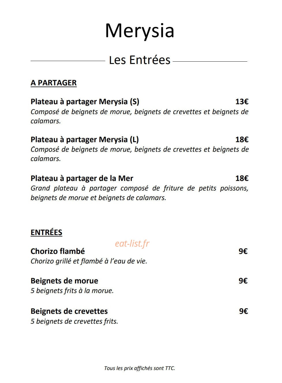 Merysia — carte page 1