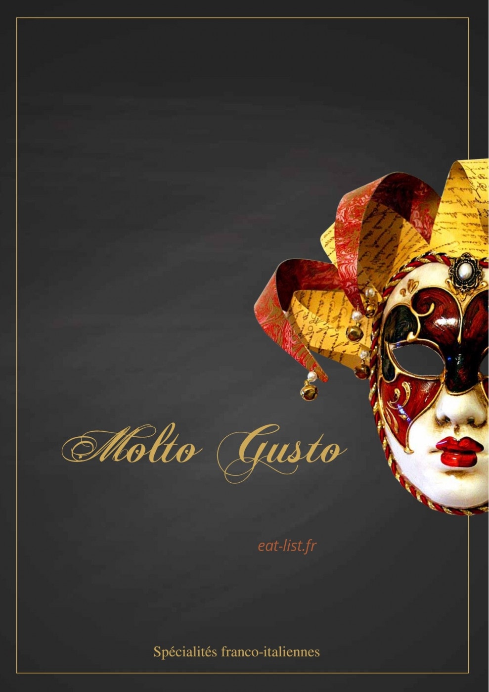 Molto Gusto — carte page 1