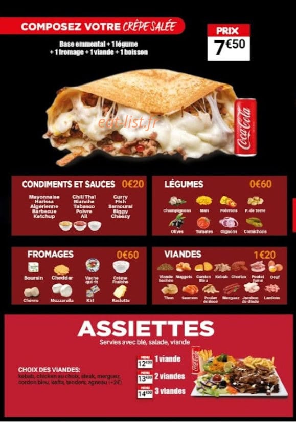 Mondial Sandwich — carte page 5