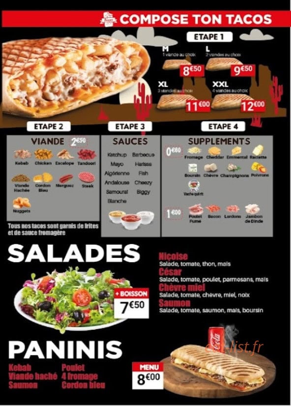 Mondial Sandwich — carte page 4