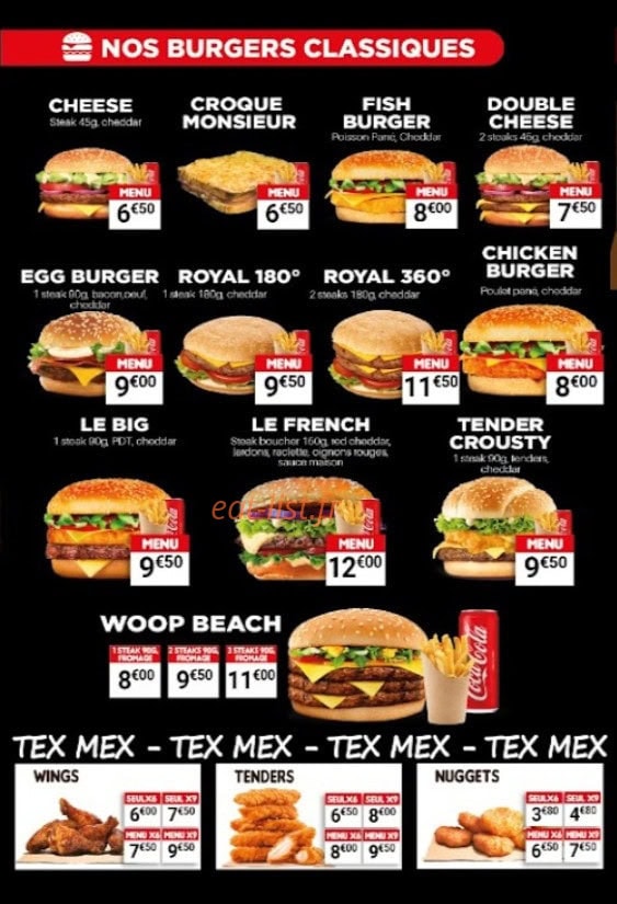 Mondial Sandwich — carte page 3