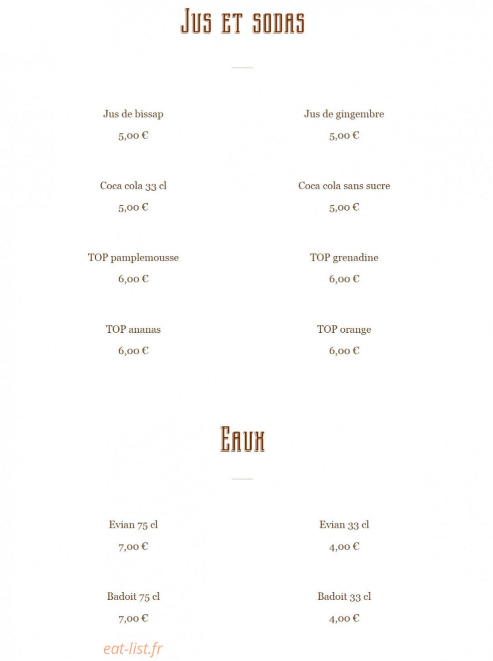 Moonlight — carte page 5