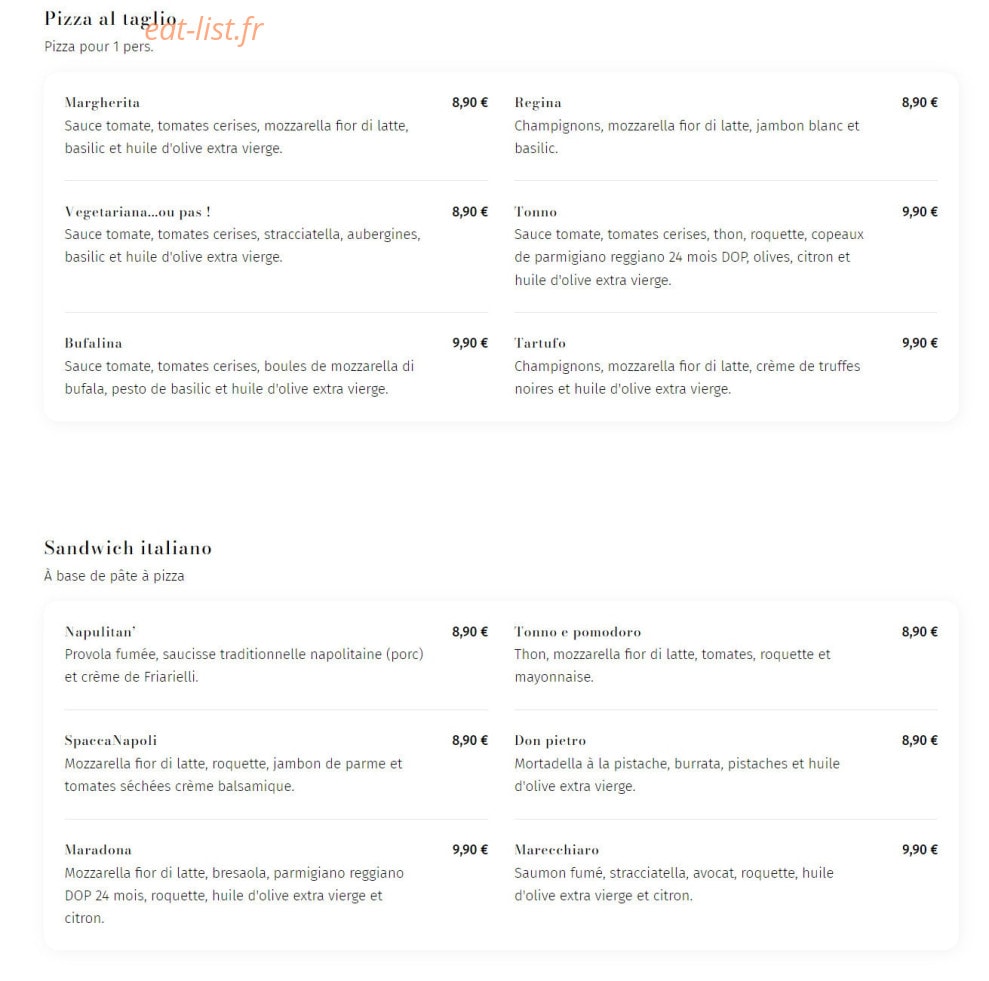 Napoli Streat — carte page 1