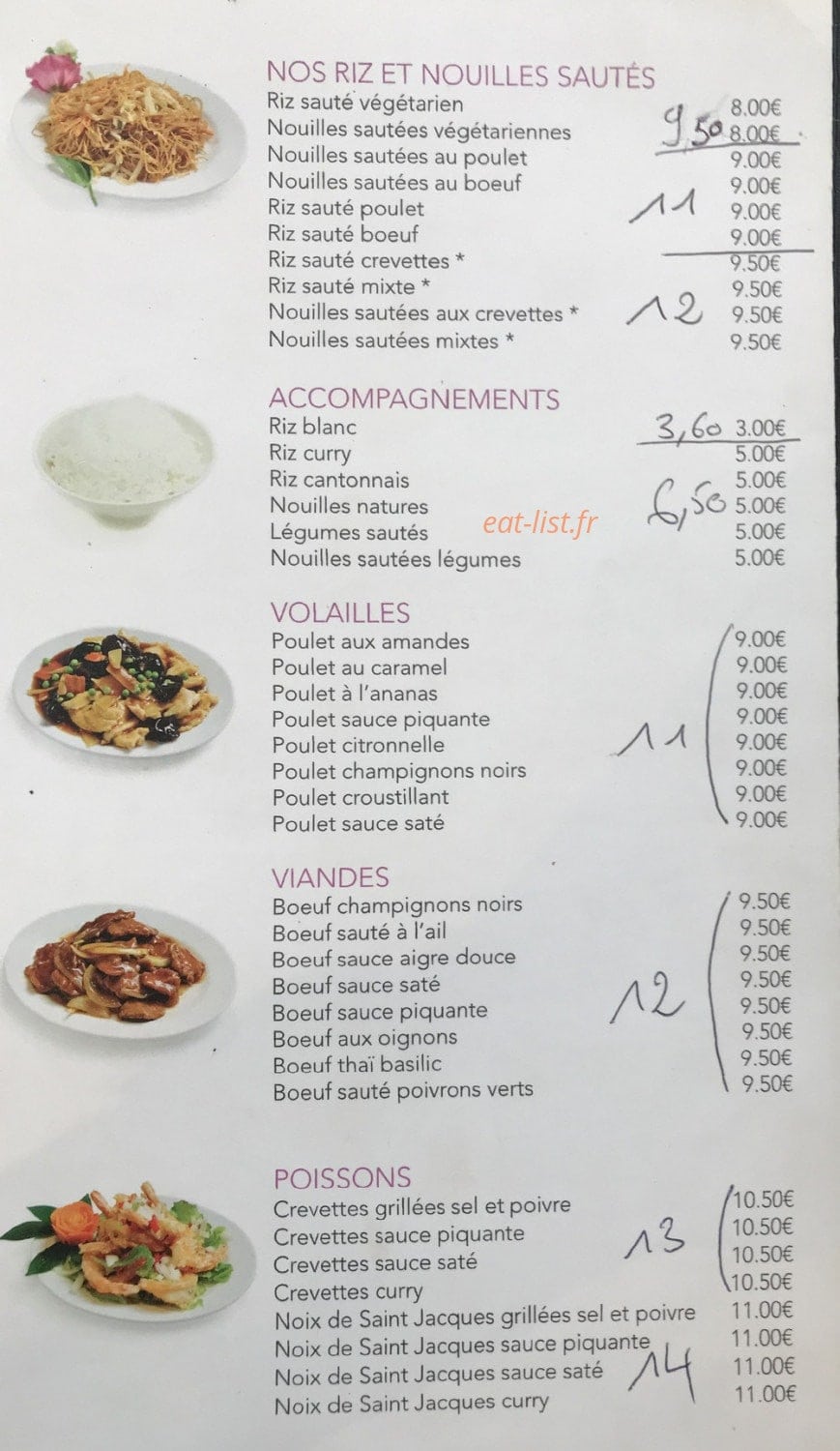 Nems & Sushi — carte page 8