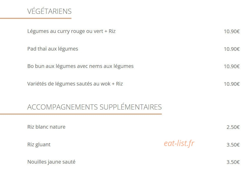 New Bai Fern — carte page 3
