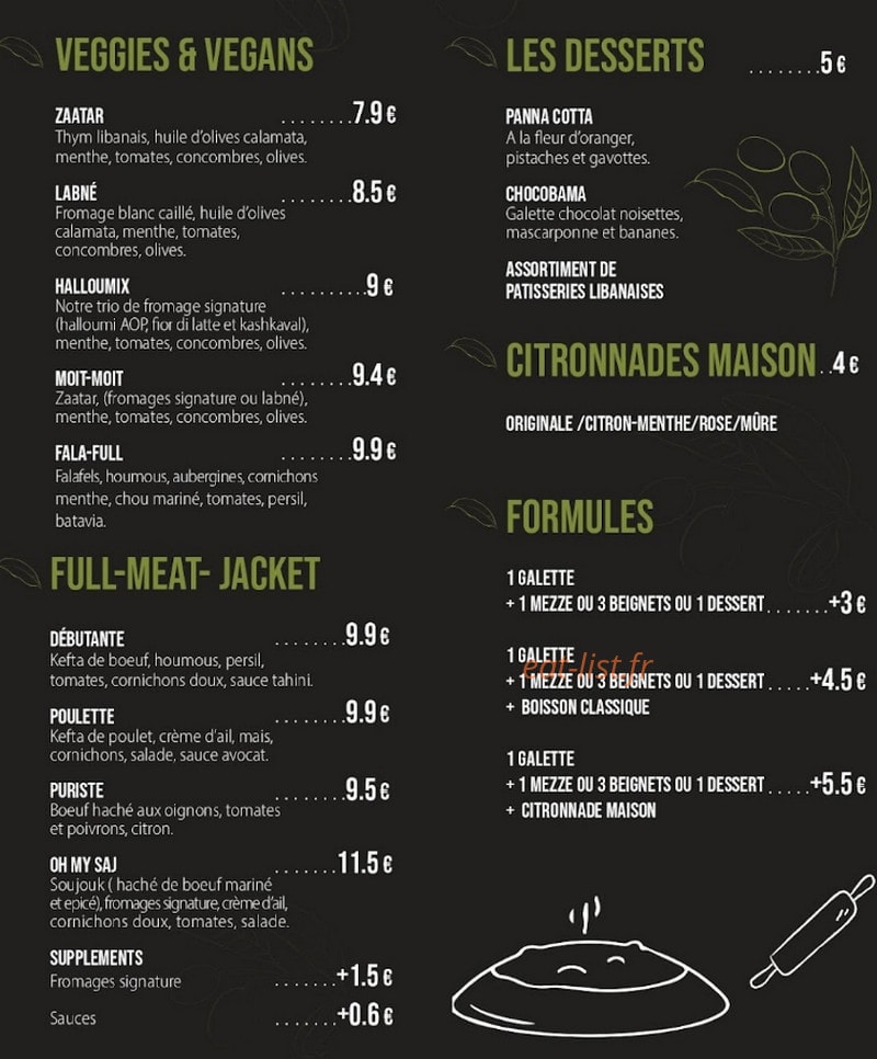 Oh my saj — carte page 1