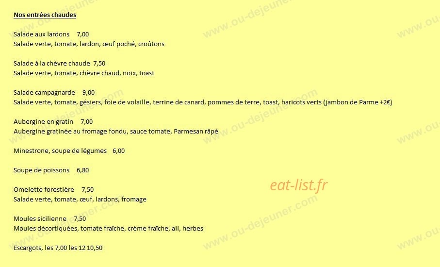 Pizza del Navona — carte page 2