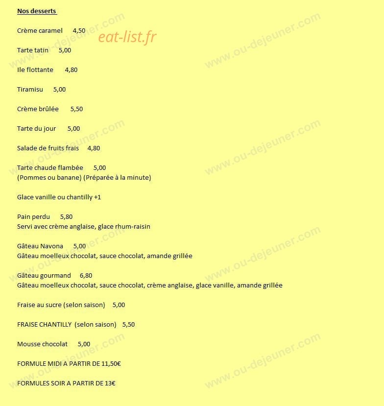 Pizza del Navona — carte page 8