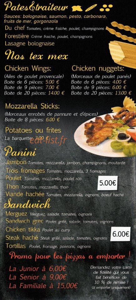 Pizza Pepino — carte page 5