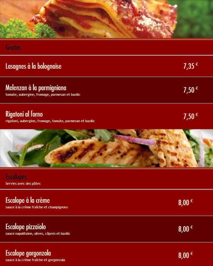 Pizza Pronto — carte page 8