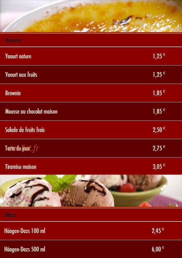 Pizza Pronto — carte page 12
