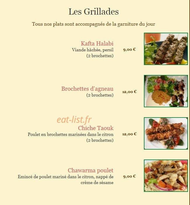 Place du Liban — carte page 3