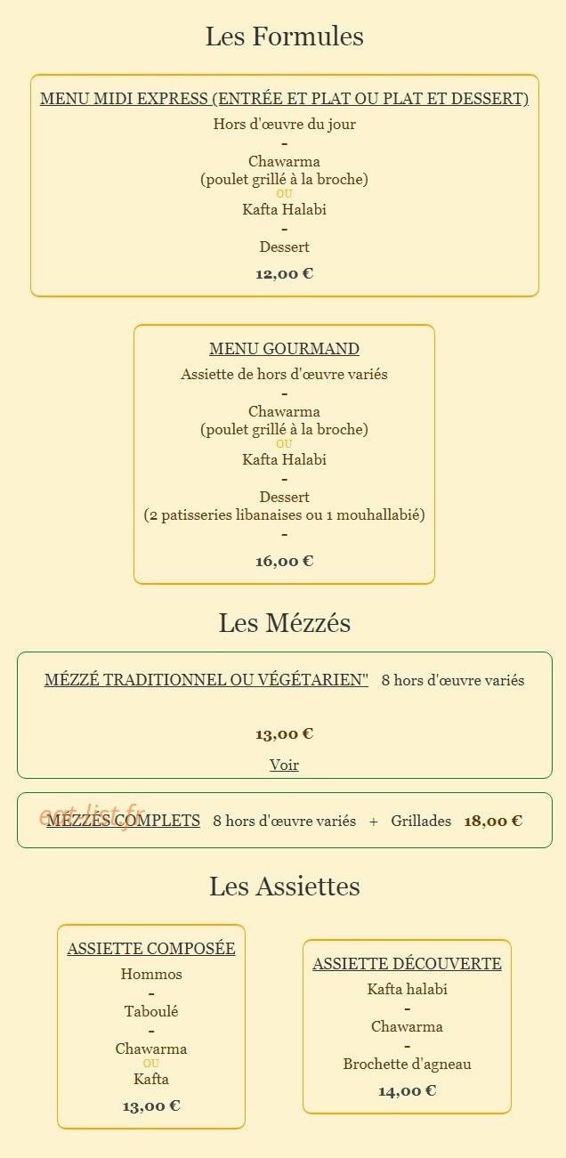 Place du Liban — carte page 1
