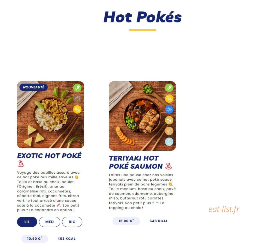 Pokawa — carte page 11