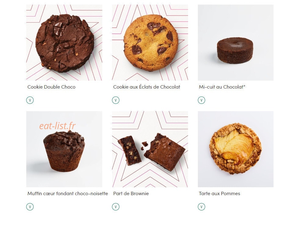 Pret A Manger — carte page 14
