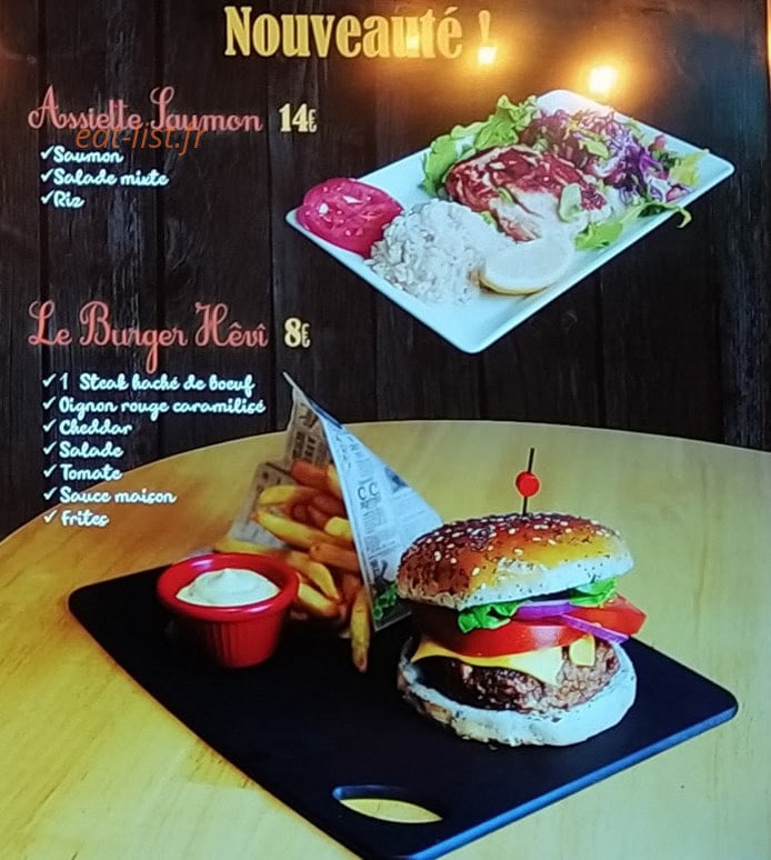 Restaurant Hêvî — carte page 2
