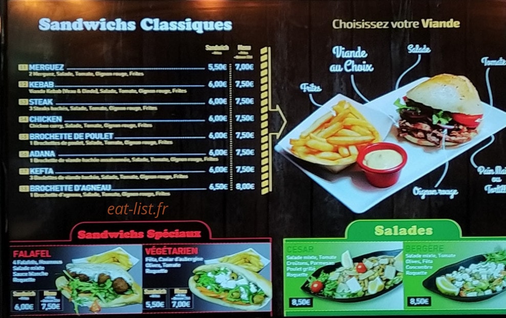Restaurant Hêvî — carte page 4