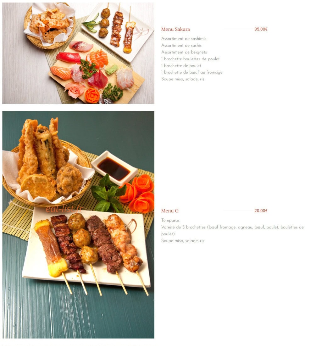 Samouraï — carte page 10