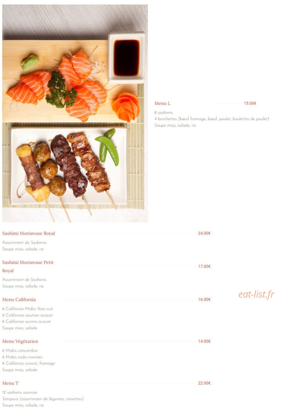 Samouraï — carte page 11