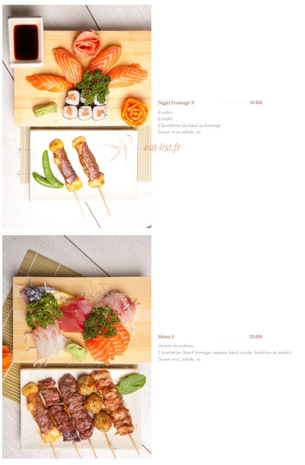 Samouraï — carte page 9
