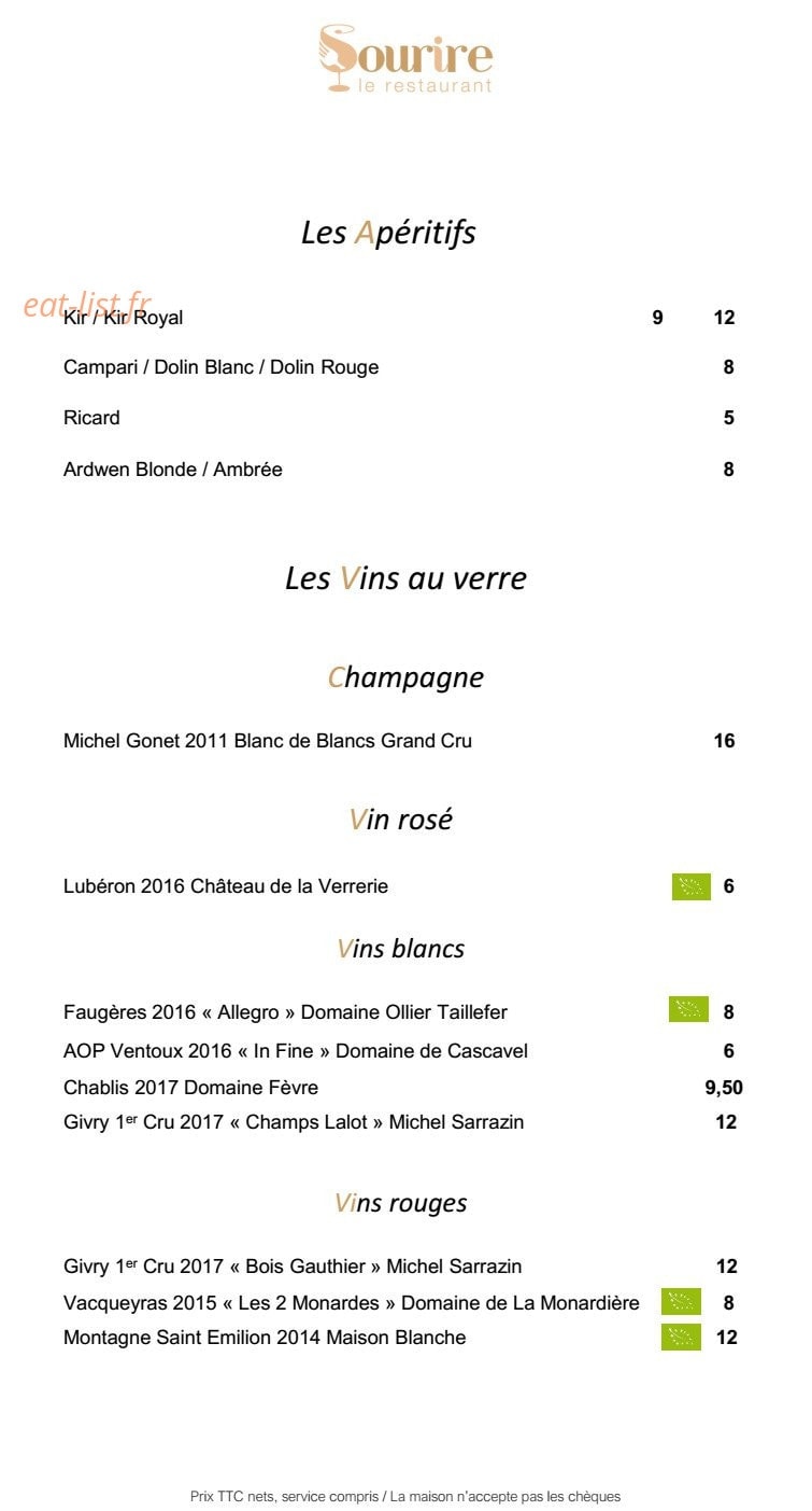 Sourire — carte page 3