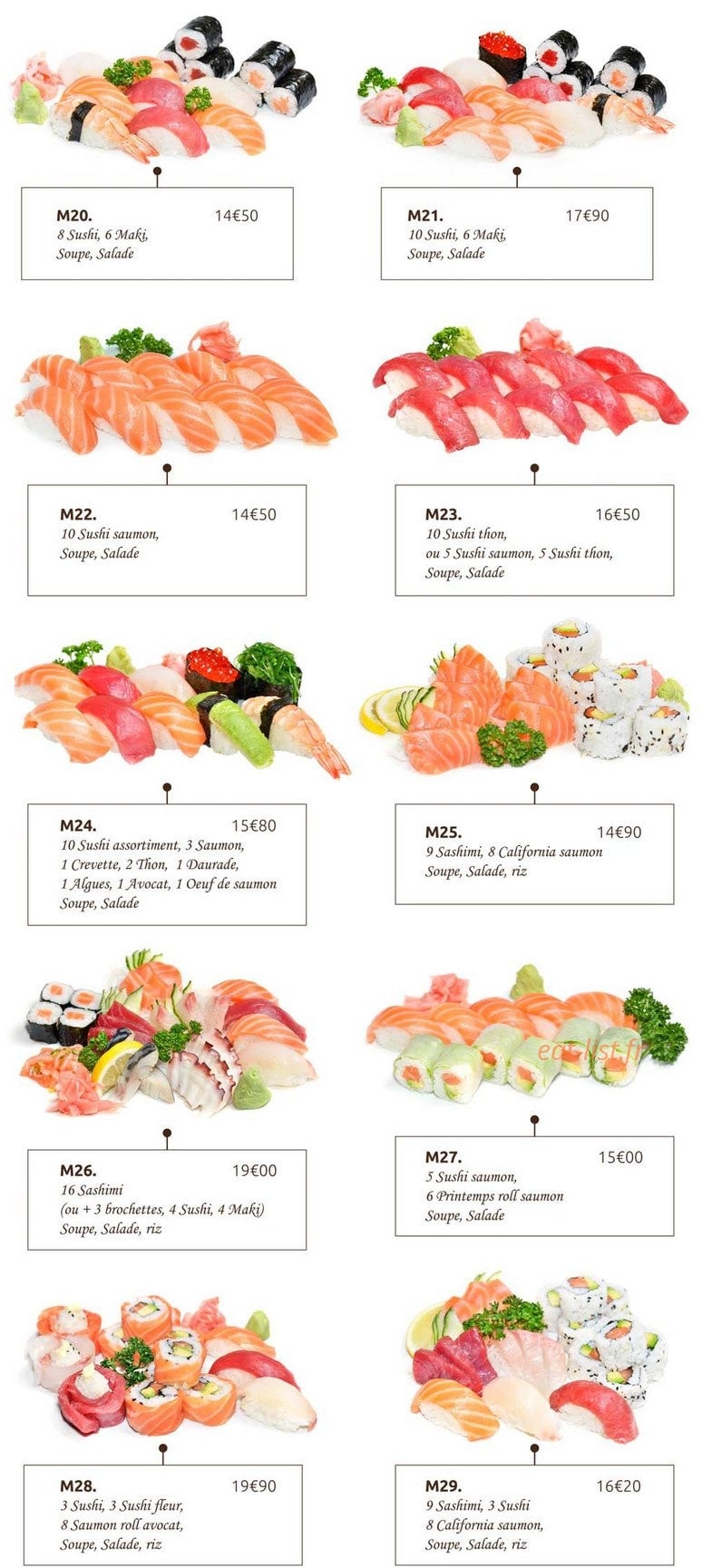 Sushi Ichi — carte page 15