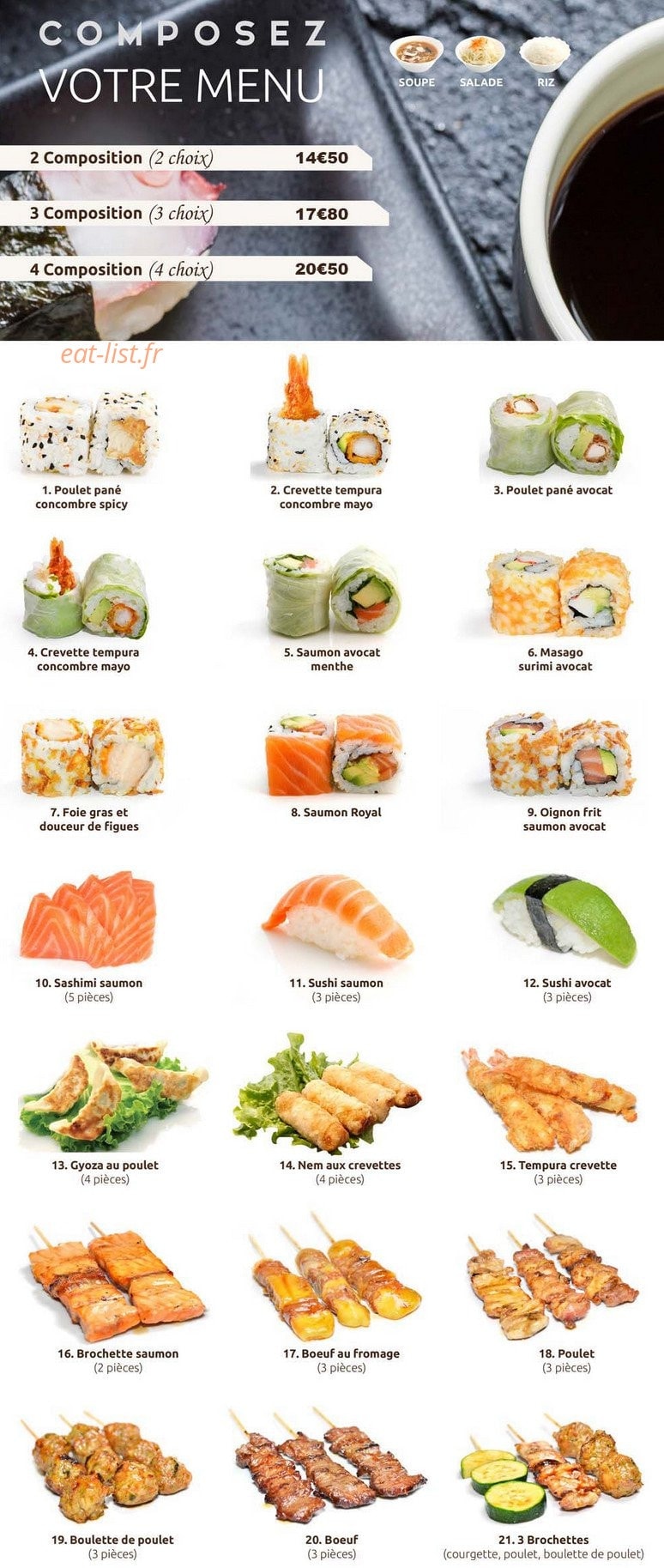 Sushi Ichi — carte page 6