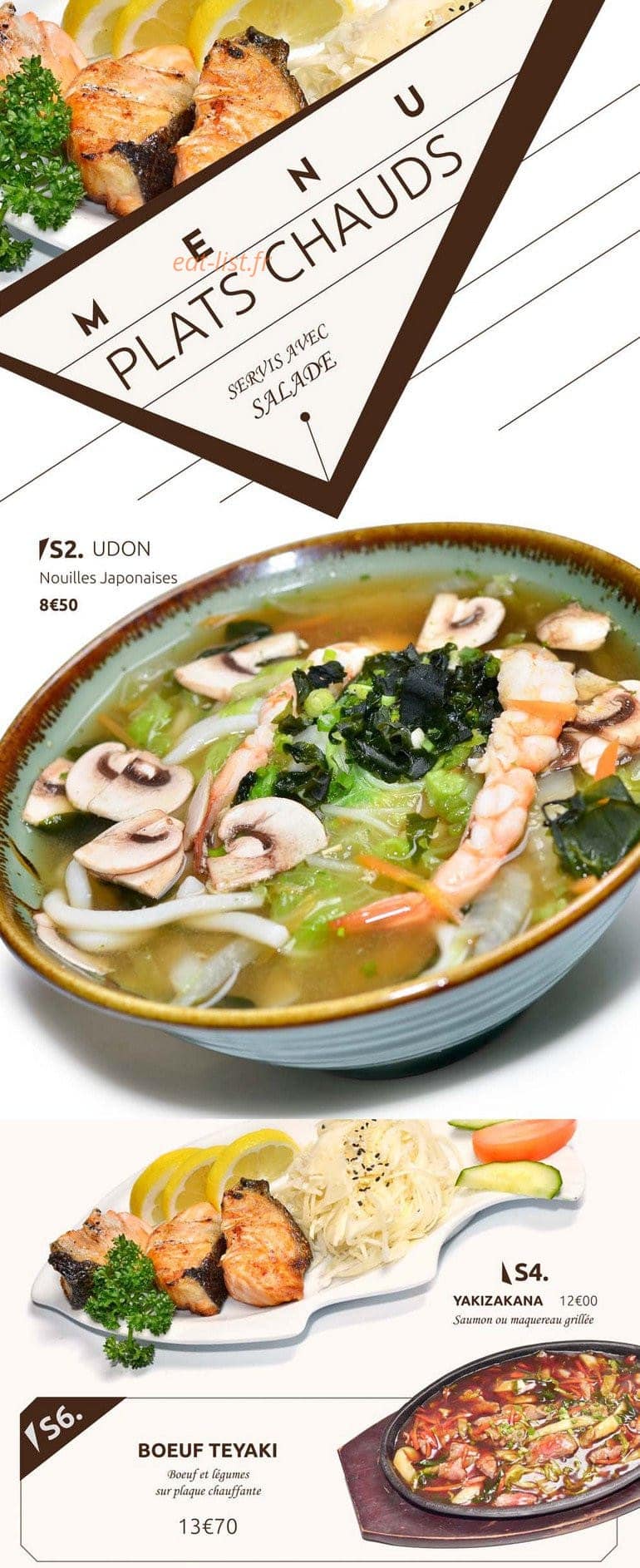 Sushi Ichi — carte page 10