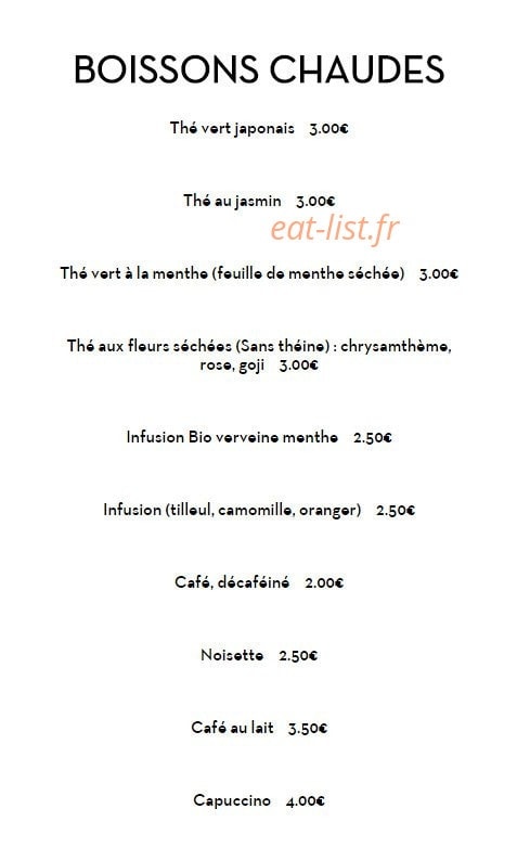 Sushi Story — carte page 15