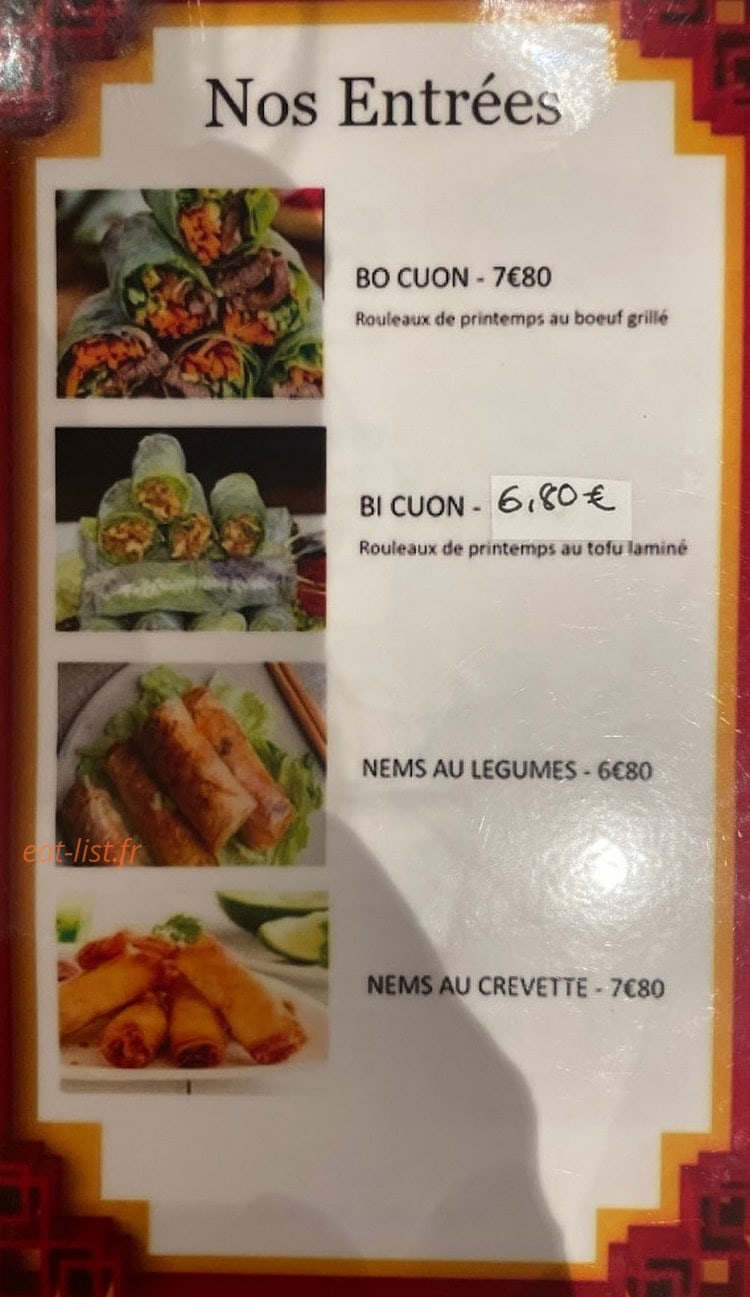 Tam M Tam — carte page 1