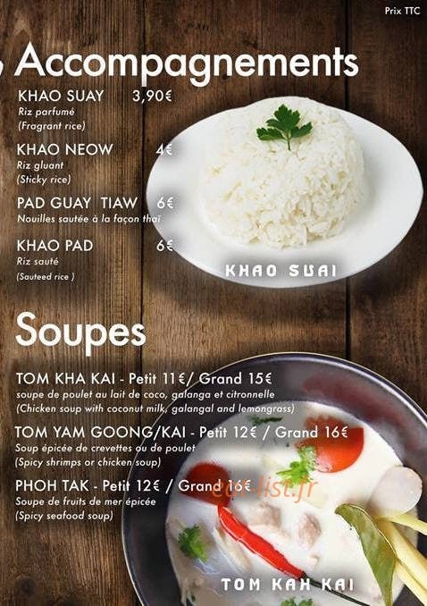 Thai Tawan — carte page 4