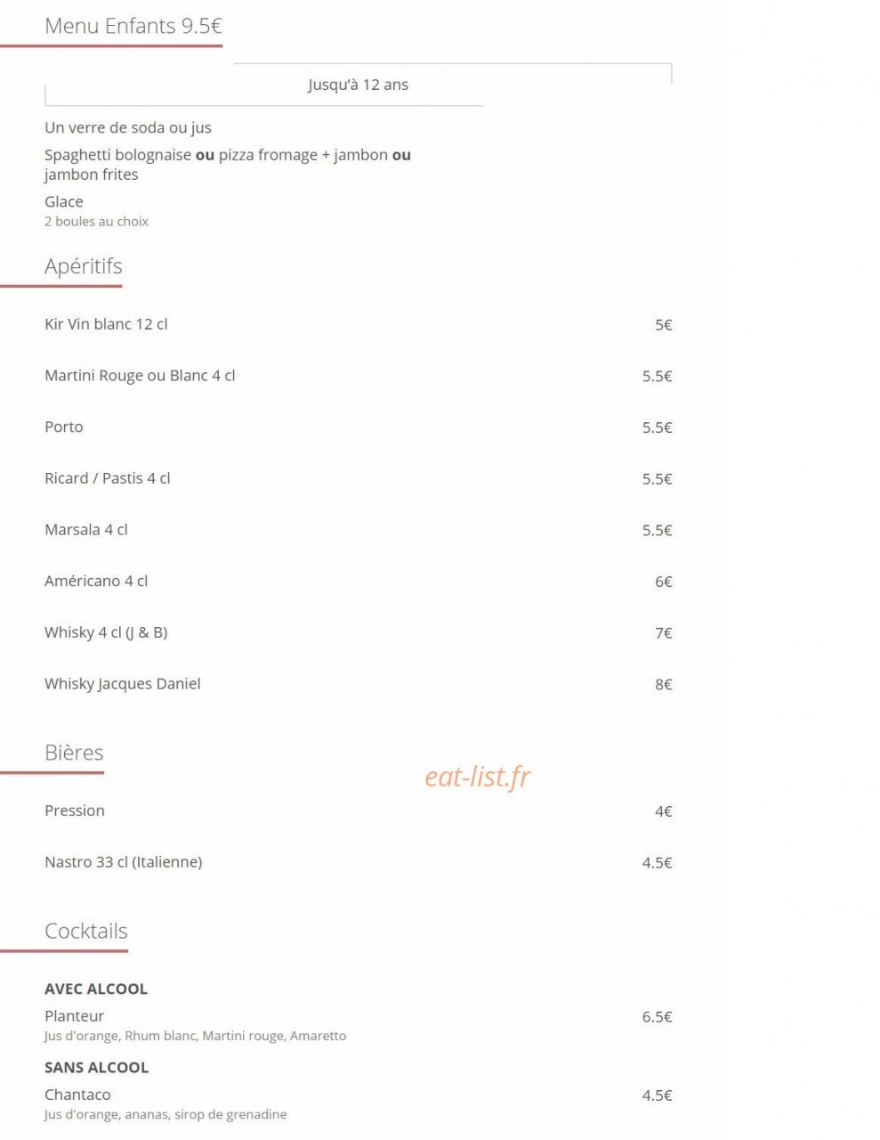 Tra Amici — carte page 7