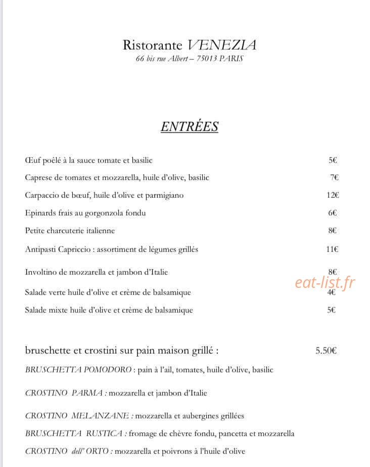 Venezia — carte page 1