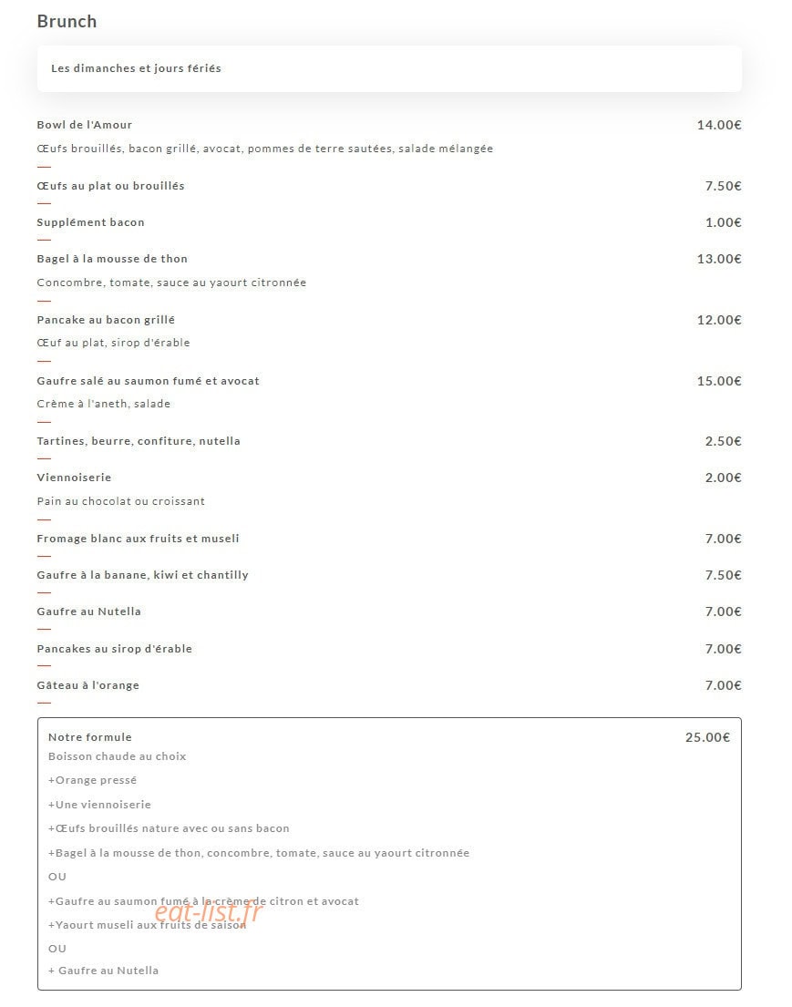 Amour — carte page 3