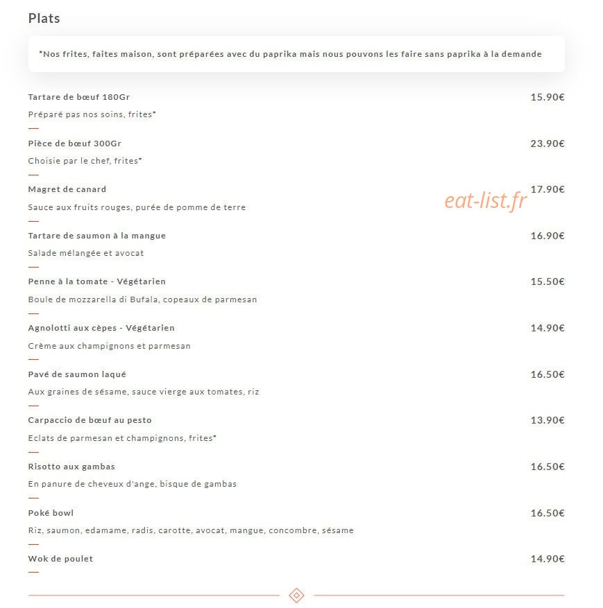 Amour — carte page 2