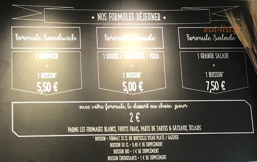 Boulangerie Léa & Gilles — carte page 2