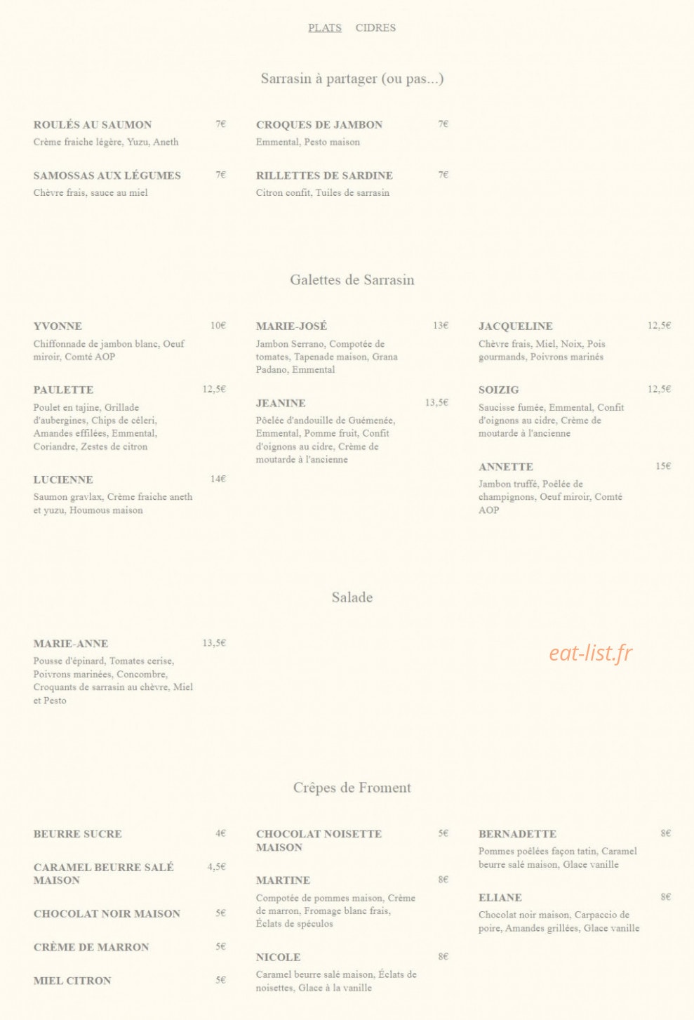 Brutus - Gaité — carte page 1
