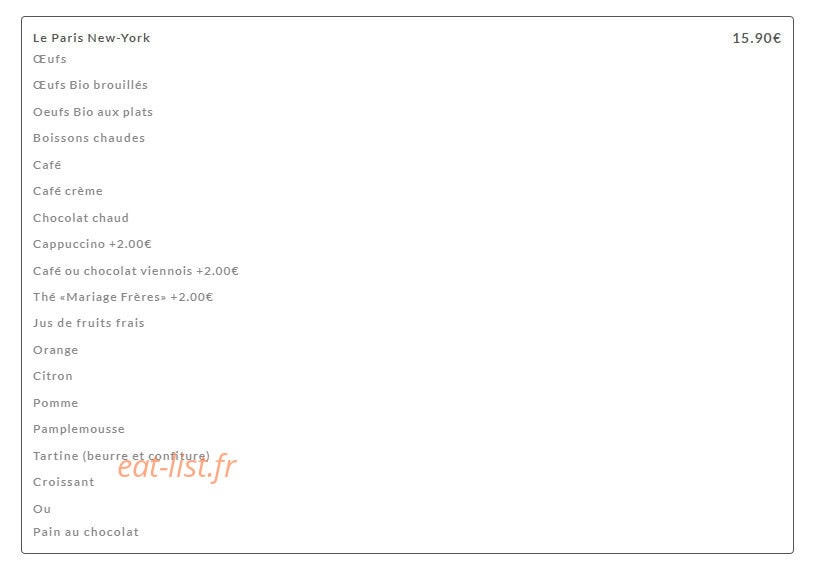 Café de la Place — carte page 4
