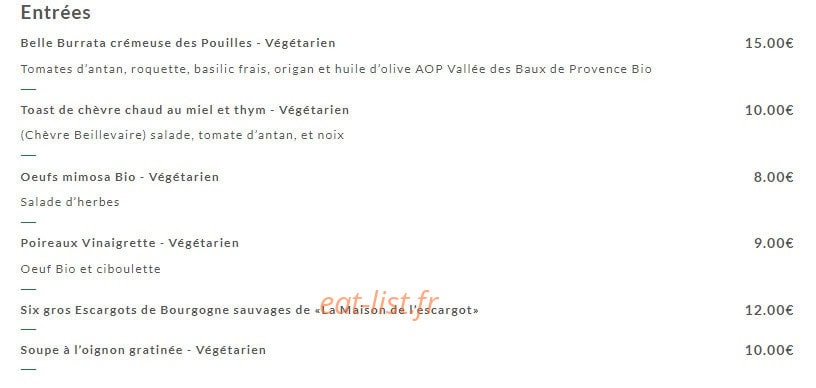 Café de la Place — carte page 1