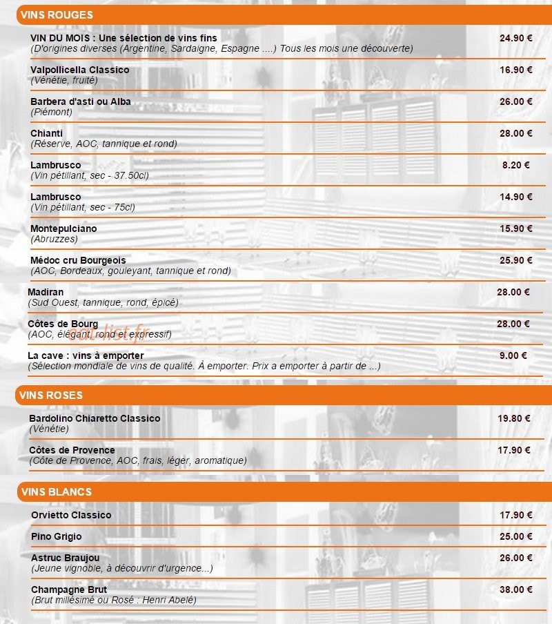 Cantinella — carte page 5