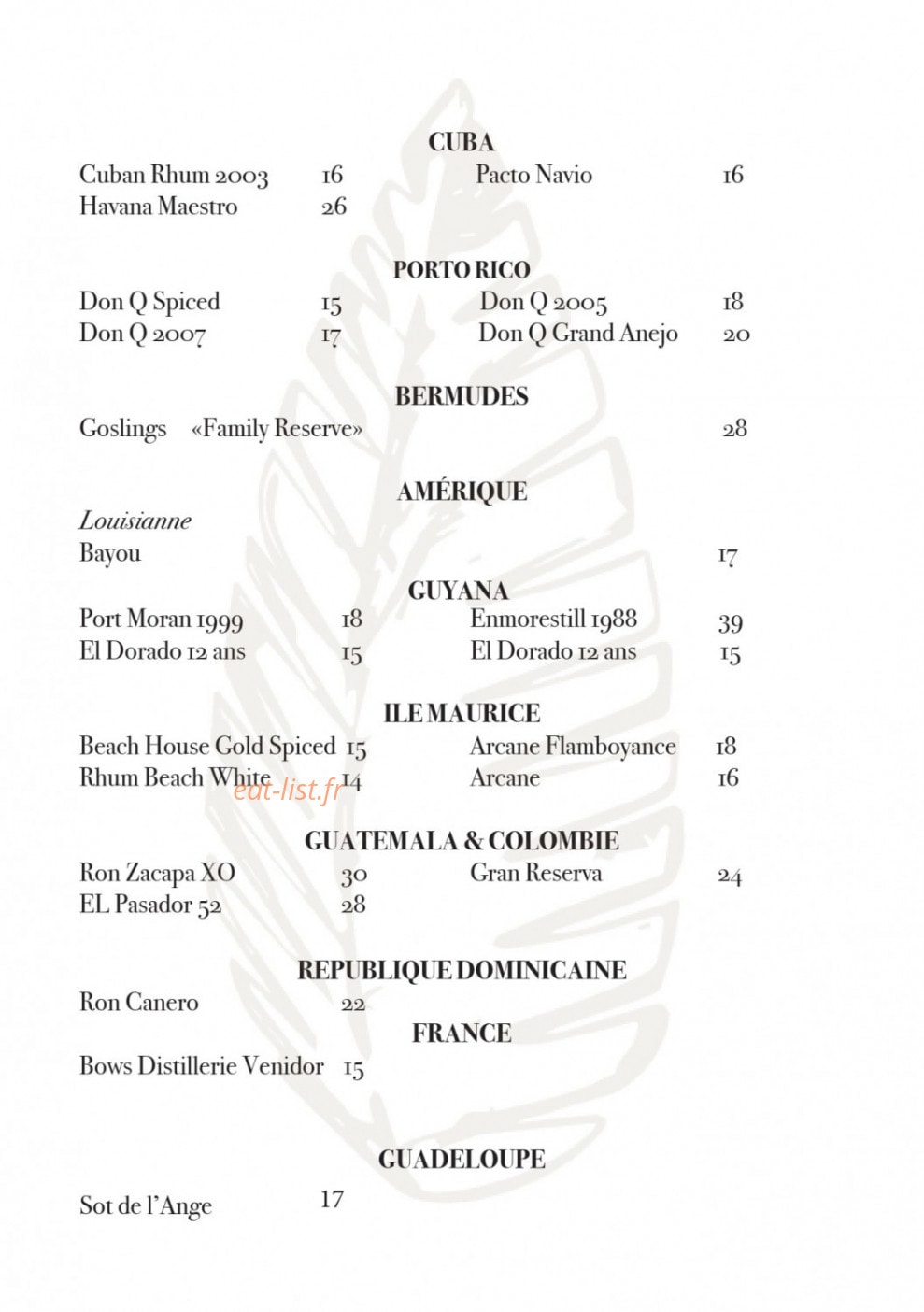 Casa Pelletier — carte page 7