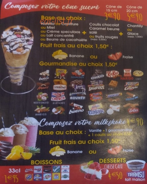 Conney'Zza — carte page 2